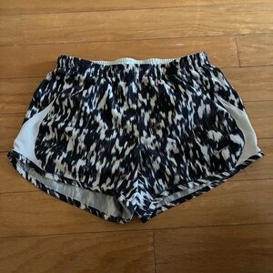 Nike zebra Black and White tempo Shorts